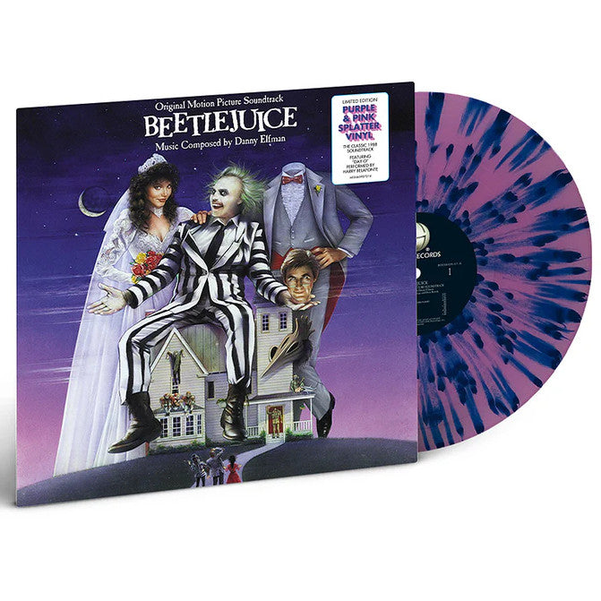 พร้อมส่ง🔥แผ่นเสียง Vinyl Beetlejuice Limited Edition LP [ใหม่และซีล SS]