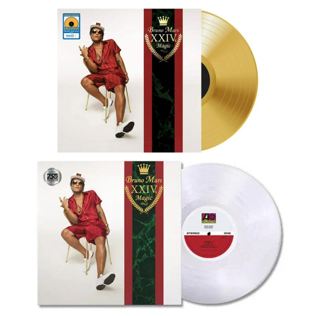 พร้อมส่ง🔥 แผ่นเสียง Vinyl LP Bruno Mars - 24K Magic แผ่นไวนิล [ใหม่และซีล SS]