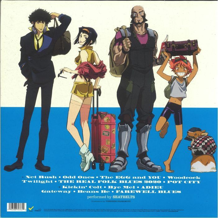 พร้อมส่ง🔥 แผ่นเสียง Vinyl LP Seatbelts Songs For The Cosmic Sofa Cowboy Bebop แผ่นไวนิล [ใหม่และซีล SS]