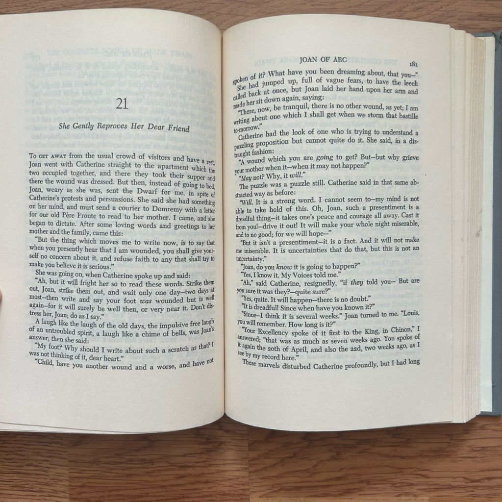 Hardcover Personal Recollections of Joan of Arc by Mark Twain หนังสือ  ปกแข็ง