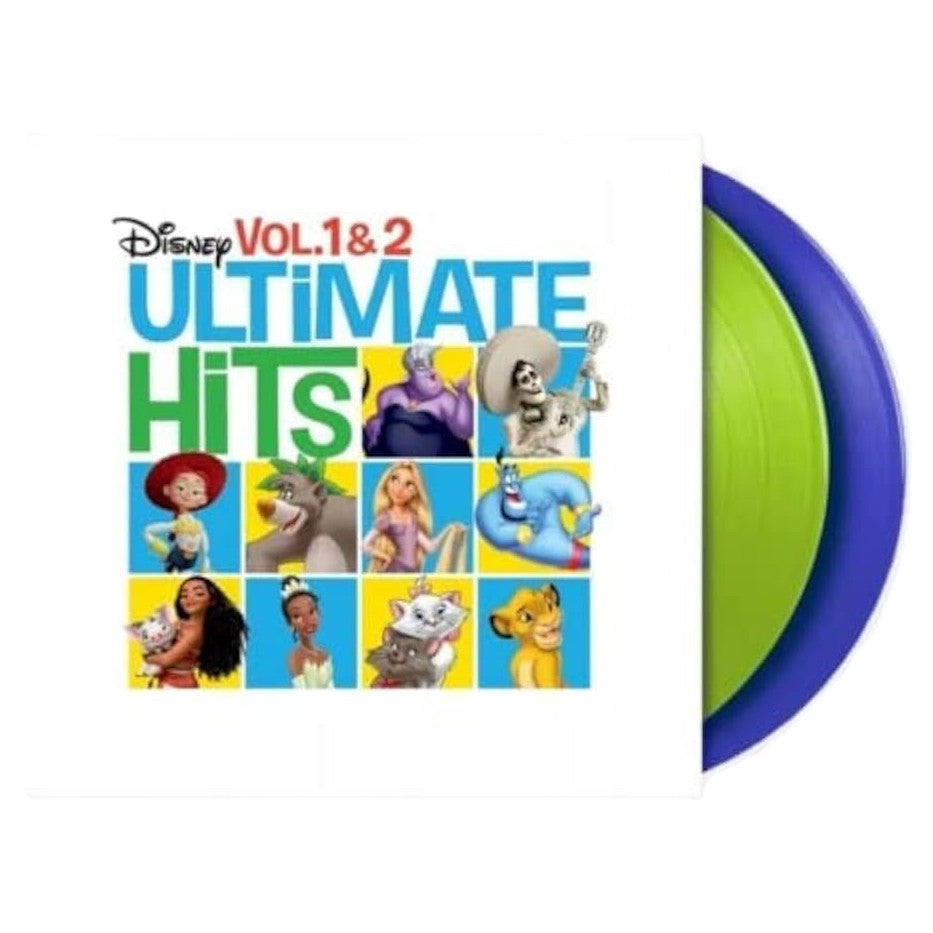Preorder🔥 แผ่นเสียง Vinyl LP Disney Ultimate Hits Vol 1 & 2 - Exclusive Green & Blue Limited Edition [ใหม่และซีล SS]