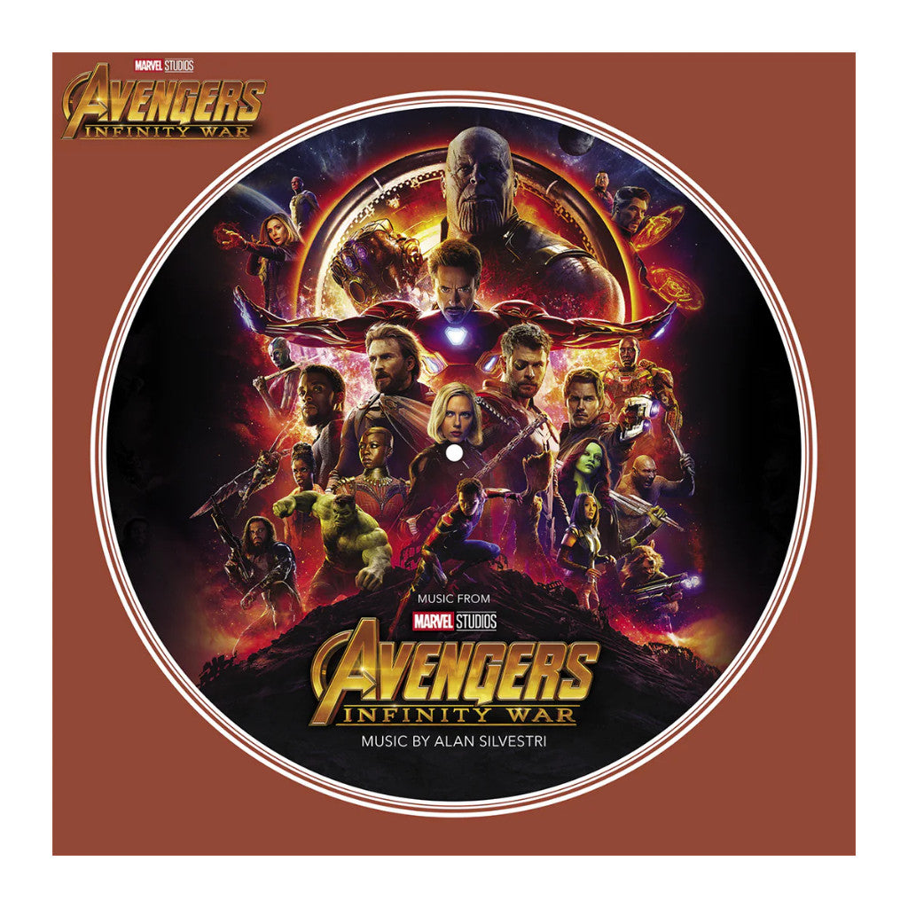 พร้อมส่ง🔥 แผ่นเสียง Vinyl LP Alan Silvestri - Avengers: Infinity War Picture Disc LP แผ่นไวนิล [ใหม่และซีล SS]