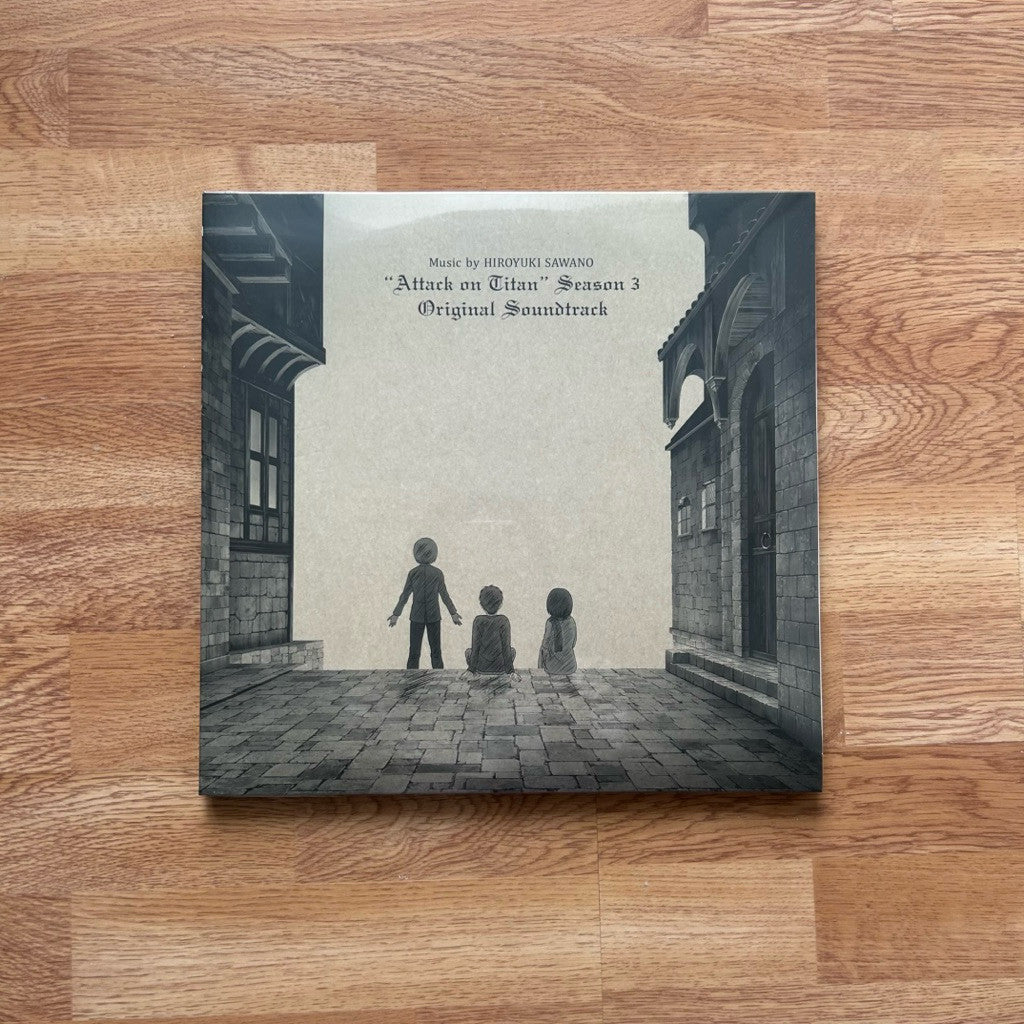 พร้อมส่ง🔥แผ่นเสียง Vinyl LP Attack on Titan Season 3 Original Soundtrack - Hiroyuki Sawano แผ่นไวนิล [ใหม่และซีล SS]