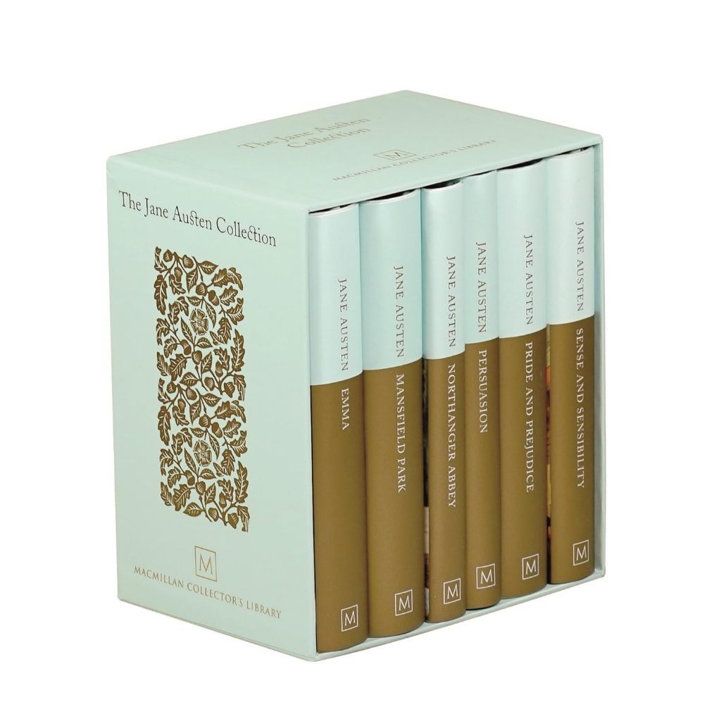พร้อมส่ง🔥 Gilded-edge Hardcover Jane Austen 6 Books Box Set Pride and Prejudice, Sense and Sensibility and others