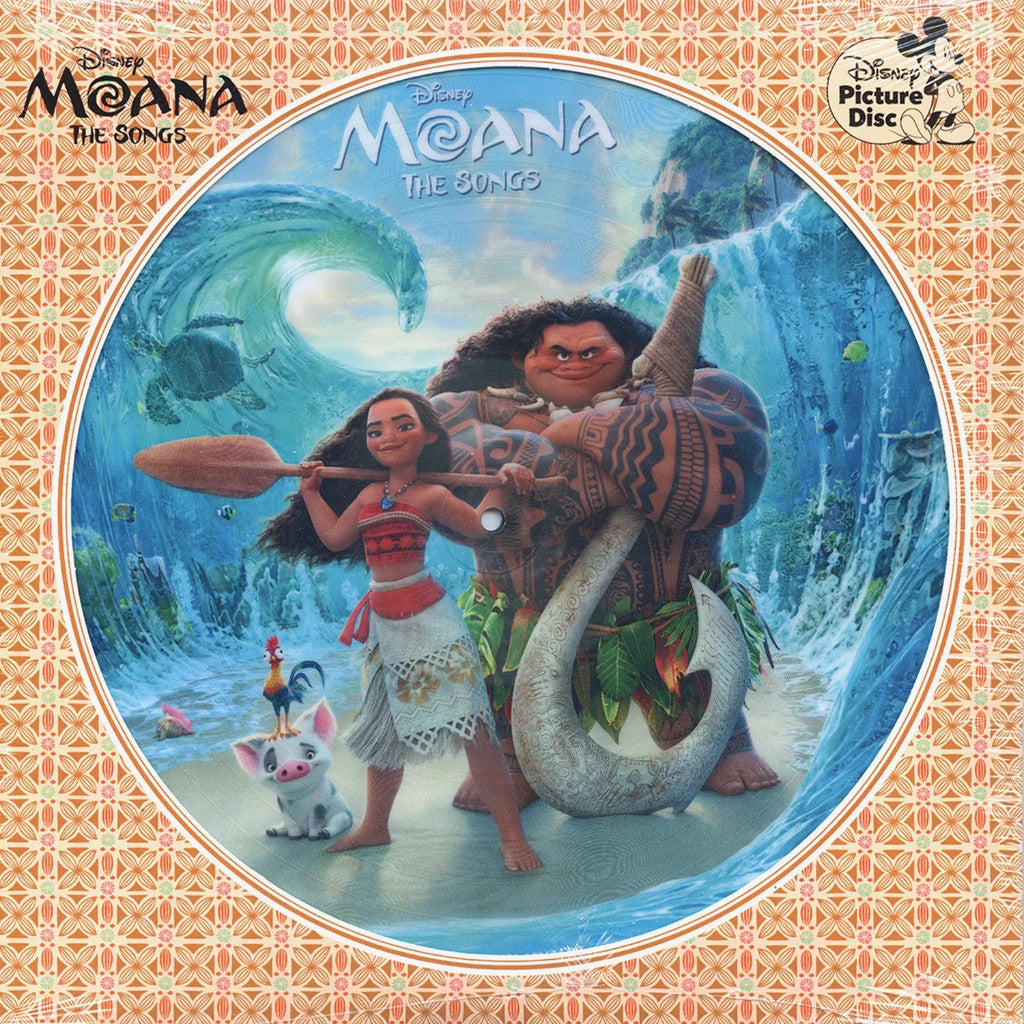 พร้อมส่ง🔥แผ่นเสียง Vinyl LP Moana Picture Disc Vinyl แผ่นไวนิล