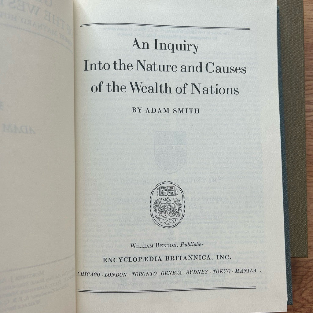 Hardcover Homer / Plotinus / Newton & Huygens / Adam Smith / Goethe หนังสือ ภาษาอังกฤษ ปกแข็ง
