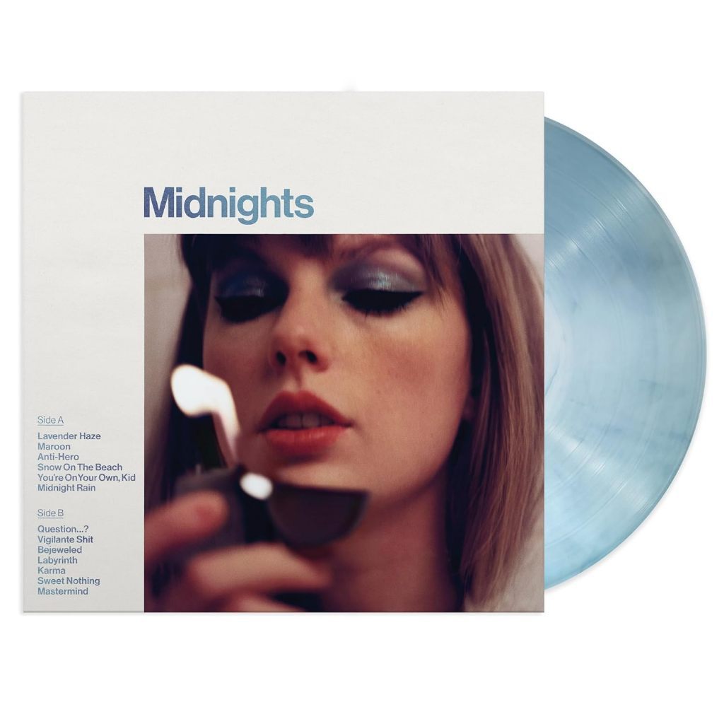 พร้อมส่ง🔥 แผ่นเสียง Vinyl LP Taylor Swift - Midnights Moonstone Blue Edition แผ่นไวนิล [ใหม่และซีล SS]
