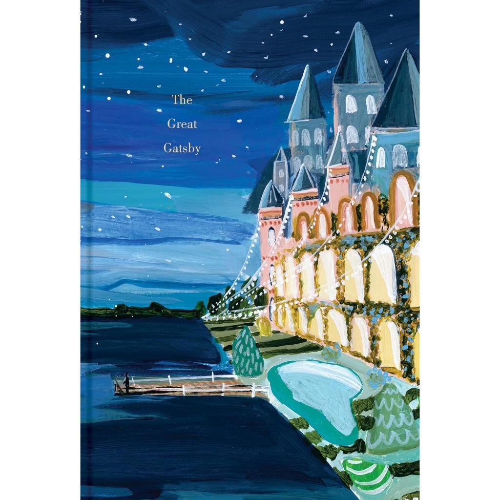 Hardcover The Great Gatsby : Deluxe Painted Edition by F. Scott Fitzgerald หนังสือ ปกแข็ง
