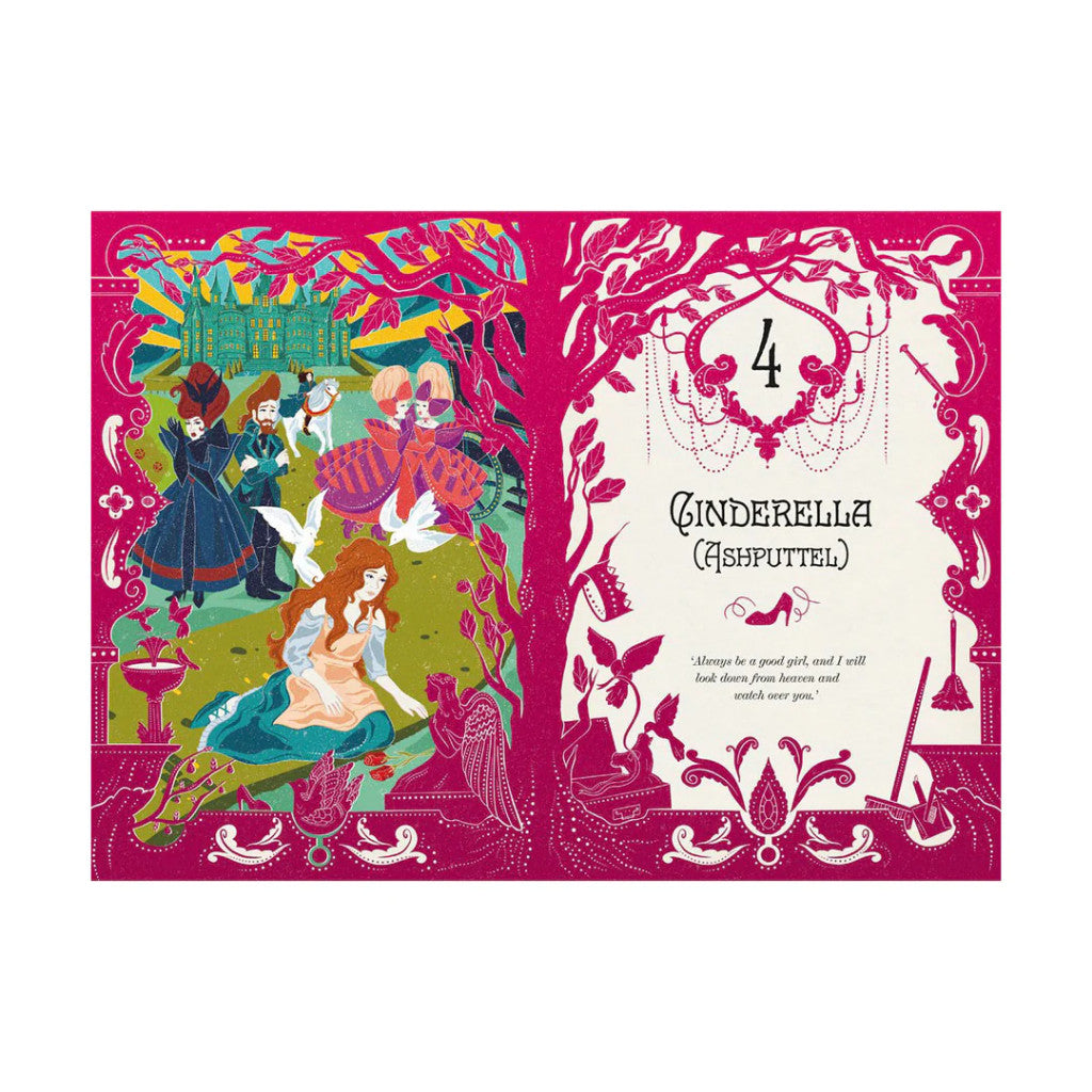Hardcover Snow White and Other Grimms' Fairy Tales (MinaLima Edition) หนังสือ ปกแข็ง