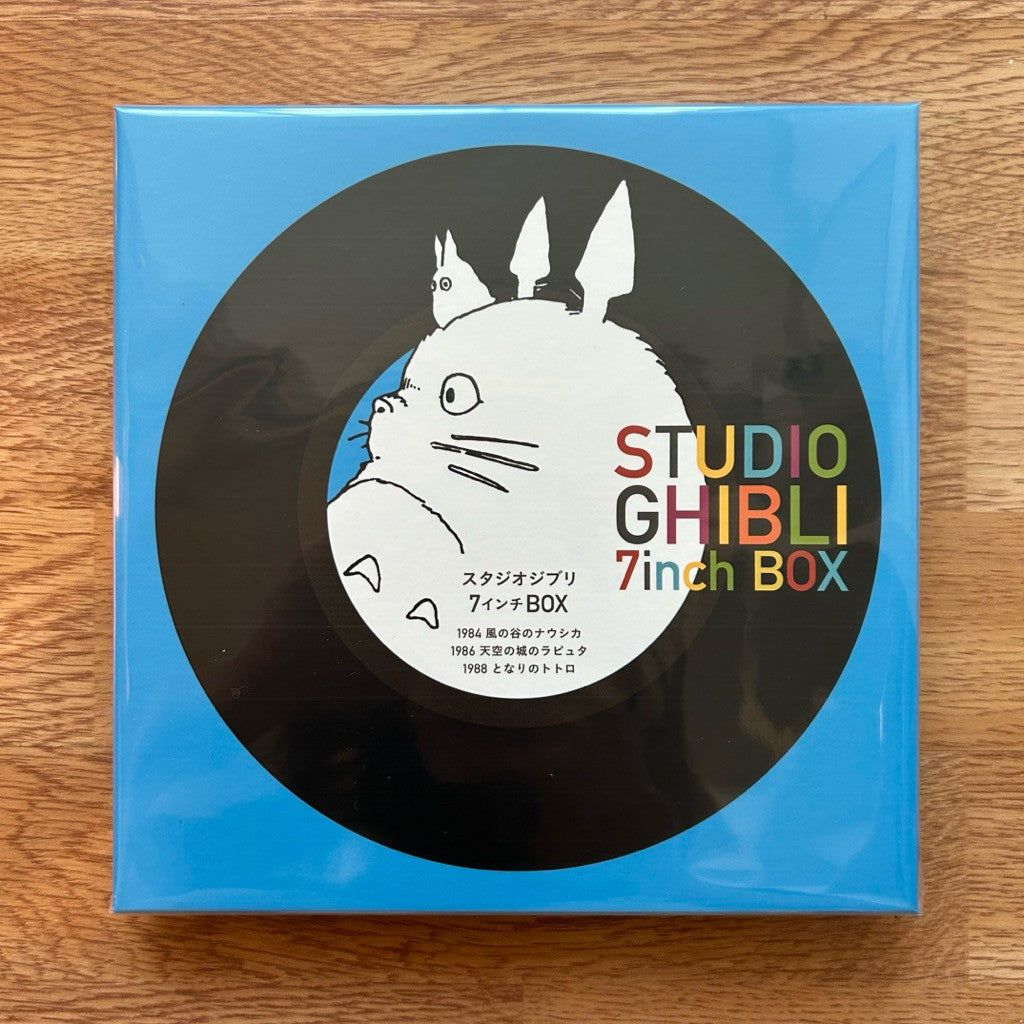 พร้อมส่ง🔥 แผ่นเสียง vinyl Studio Ghibli 7inch Box ไวนิล LP  [ใหม่และซีล SS]