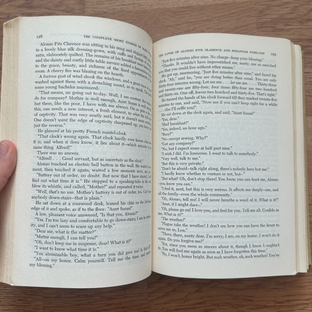 Hardcover The Complete Short Stories of Mark Twain edited by Charles Neider หนังสือ  ปกแข็ง