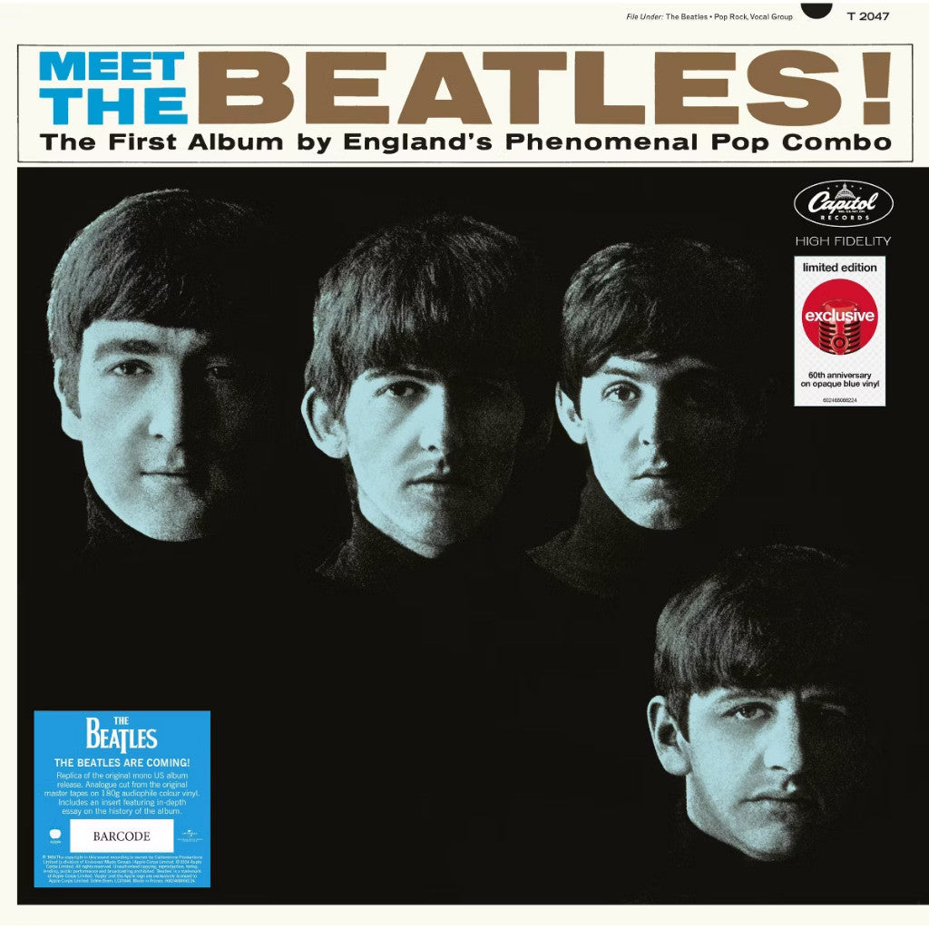 พร้อมส่ง🔥 แผ่นเสียง Vinyl LP The Beatles - Meet the Beatles! แผ่นไวนิล [ใหม่และซีล SS]