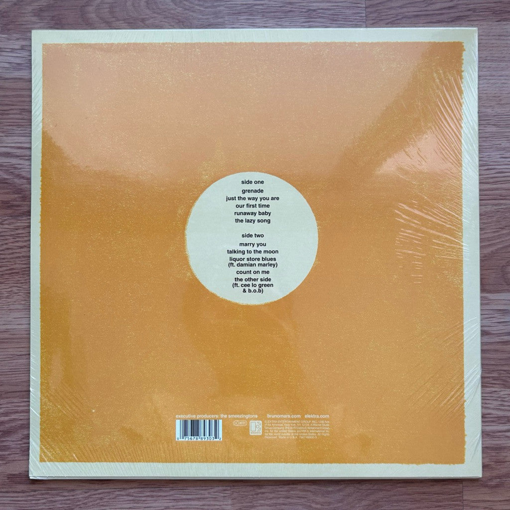 พร้อมส่ง🔥 แผ่นเสียง Vinyl LP BRUNO MARS Doo Wops & Hooligans แผ่นไวนิล
