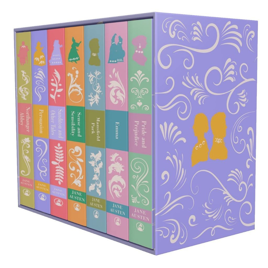 Box Set Jane Austen Complete 7 Hardcover Books Collection หนังสือ ปกแข็ง