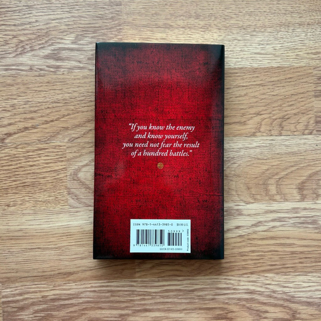 พร้อมส่ง🔥Gilded-edge ardcover The Art of War by Sun Tzu หนังสือ ปกแข็ง