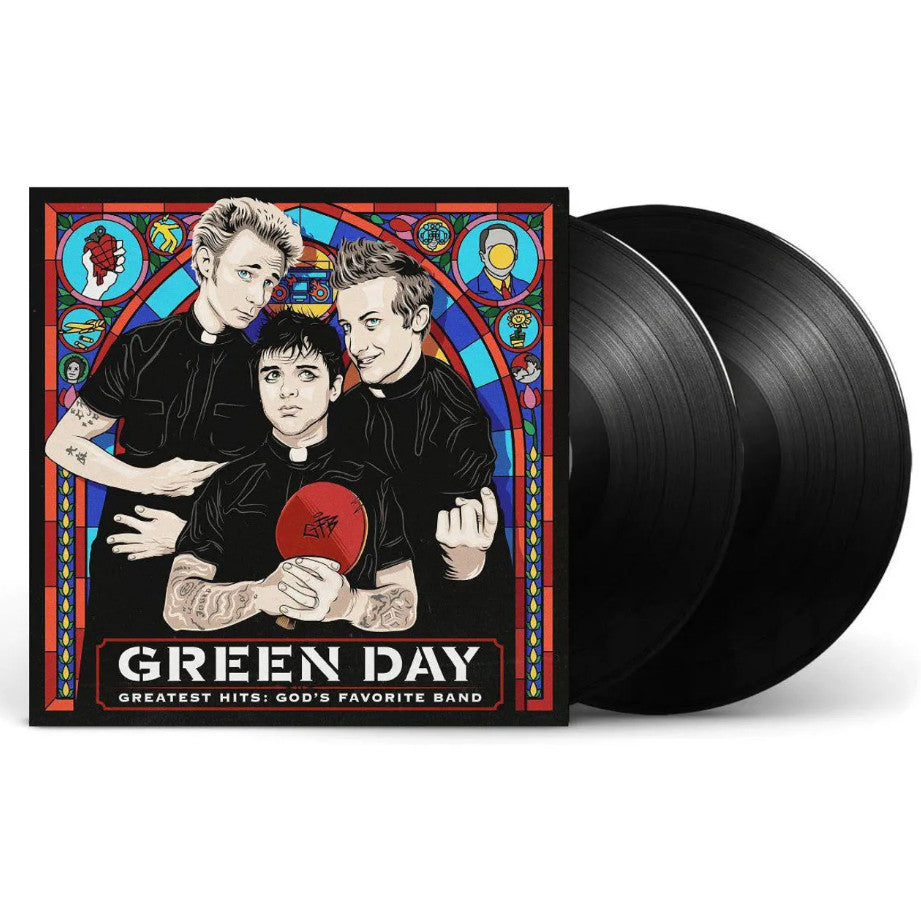 พร้อมส่ง🔥 แผ่นเสียง Vinyl LP Green Day - Greatest Hits: God's Favorite Band [ใหม่และซีล SS]