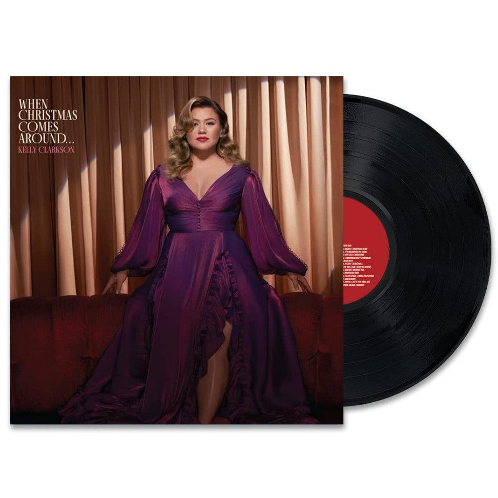 พร้อมส่ง🔥 แผ่นเสียง Kelly Clarkson - When Christmas Comes Around... Vinyl LP [ใหม่และซีล SS]