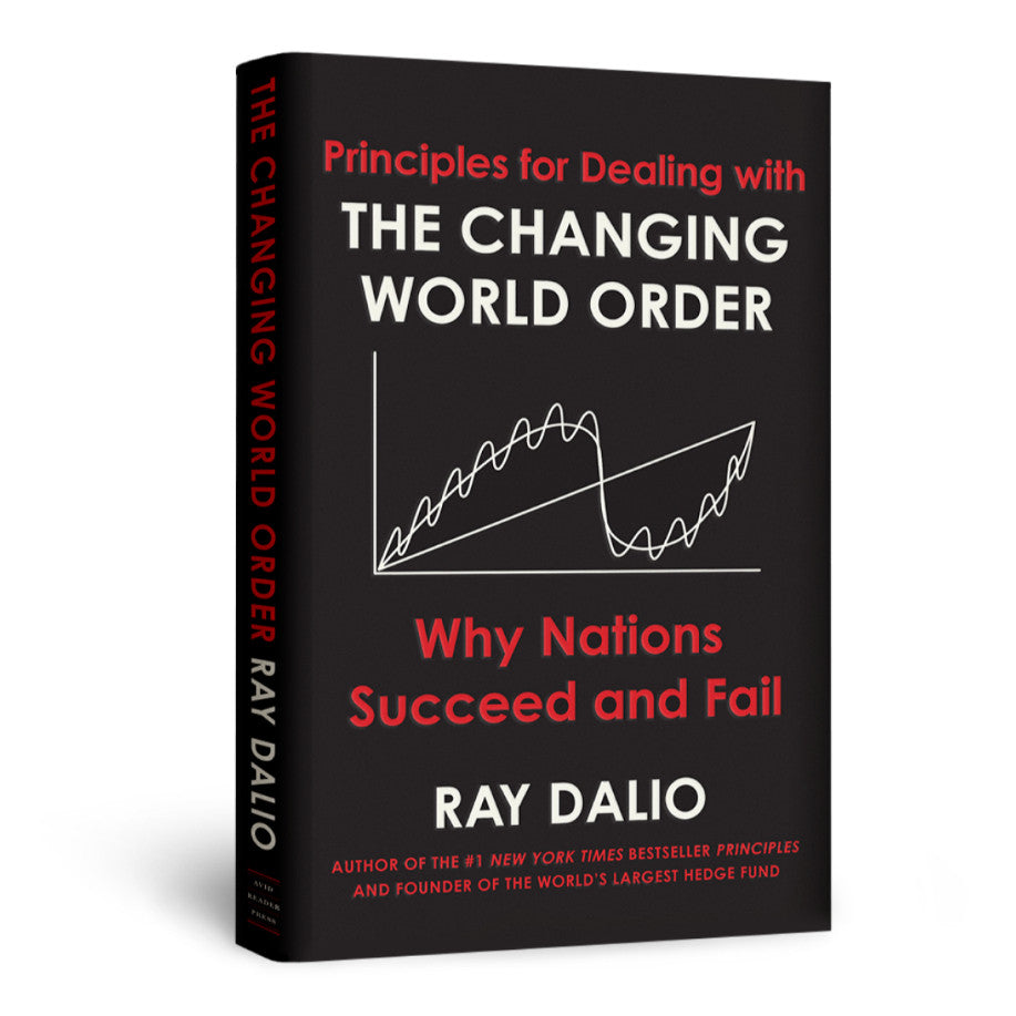 Hardcover Principles for Dealing with the Changing World Order Why Nations Succeed and Fail by Ray Dalio หนังสือ