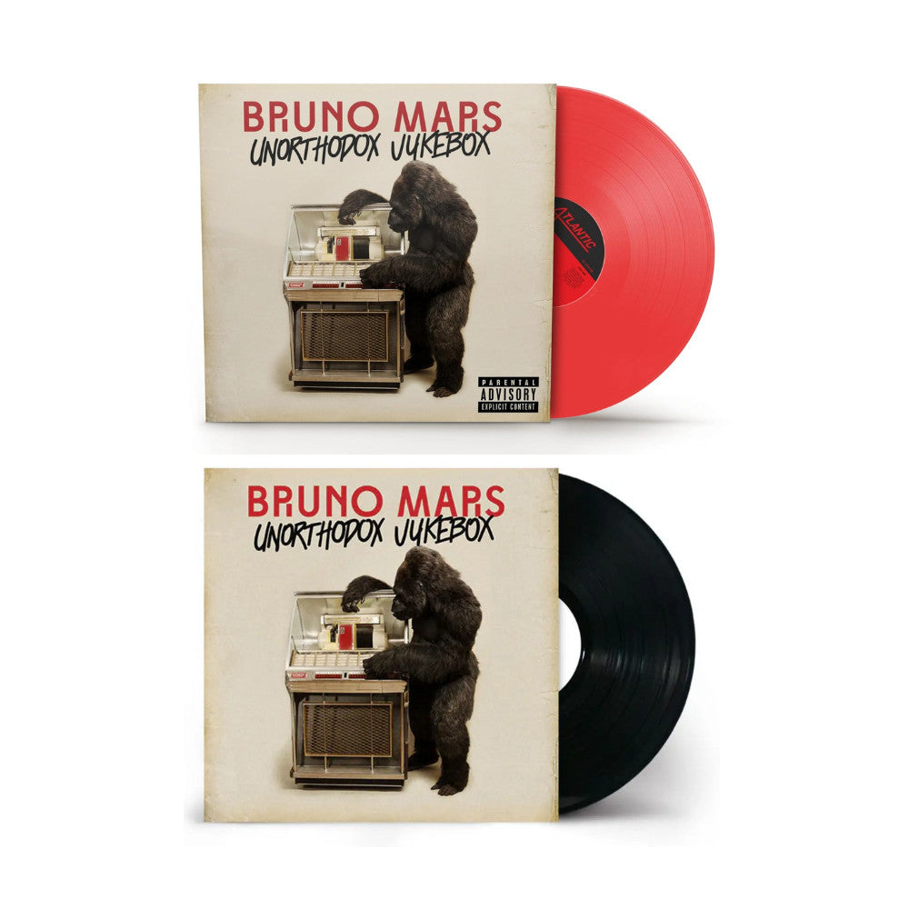 พร้อมส่ง🔥 แผ่นเสียง Vinyl LP Bruno Mars - Unorthodox Jukebox (Limited Edition Neon Coral Vinyl) [ใหม่และซีล SS]