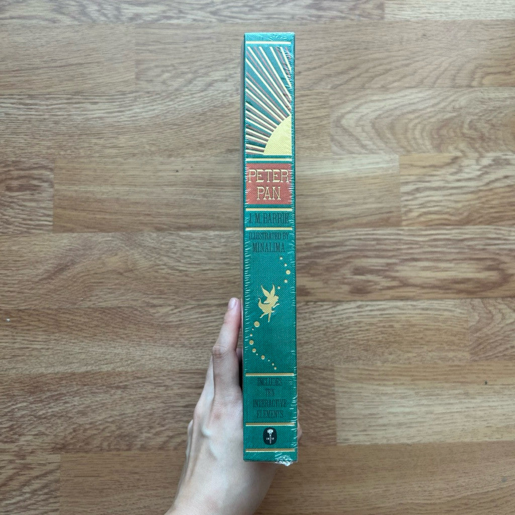 Hardcover Peter Pan (MinaLima Edition) (lllustrated with Interactive Elements) หนังสือ ปกแข็ง