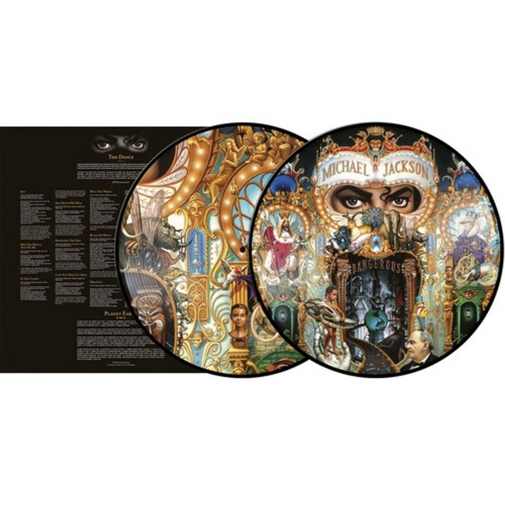 พร้อมส่ง🔥 แผ่นเสียง Vinyl Michael Jackson - Dangerous Picture Disc LP [ใหม่และซีล SS]