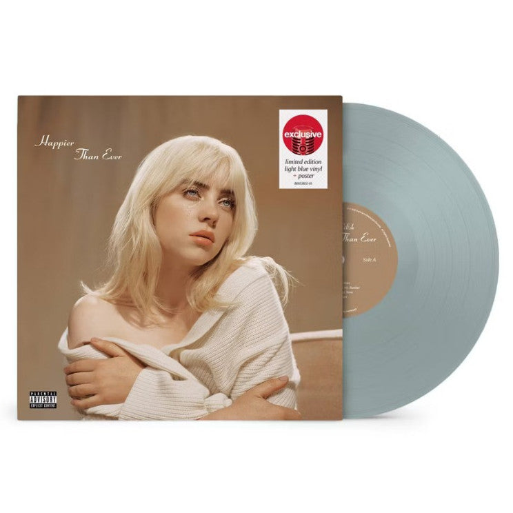 พร้อมส่ง🔥 แผ่นเสียง Vinyl Billie Eilish - Happier Than Ever LP [ใหม่และซีล SS]