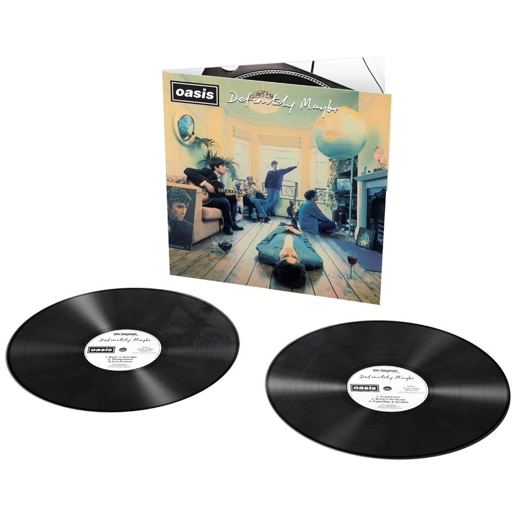 พร้อมส่ง🔥 แผ่นเสียง vinyl Oasis - Definitely Maybe Remastered ไวนิล LP  [ใหม่และซีล SS]