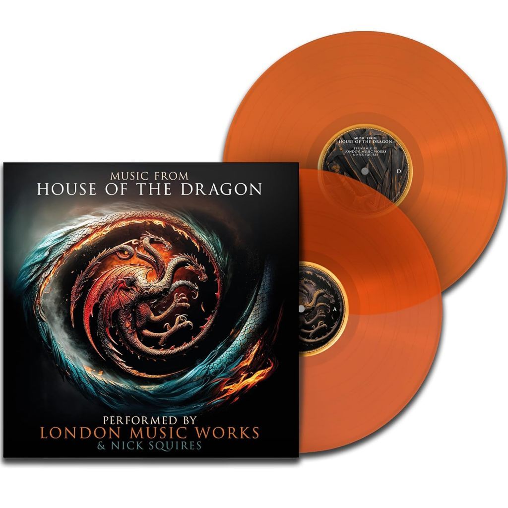 พร้อมส่ง🔥แผ่นเสียง Vinyl LP Ramin Djawadi - Music From House Of The Dragon แผ่นไวนิล [ใหม่และซีล SS]