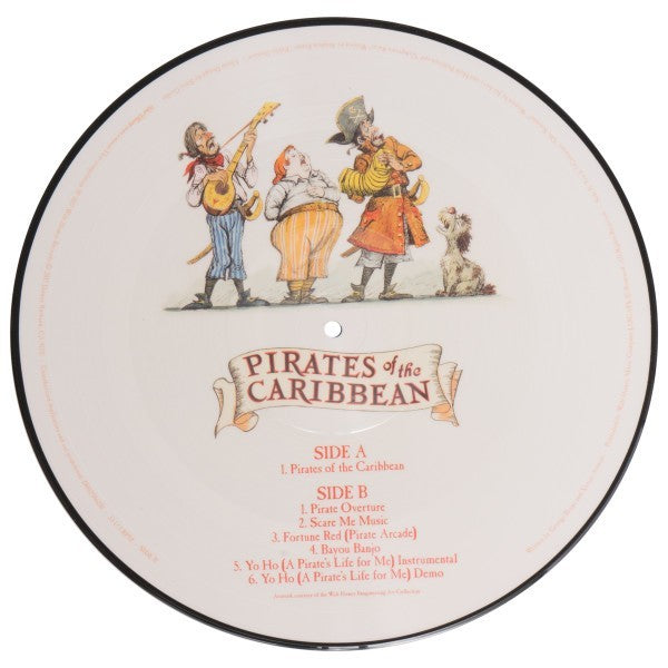 พร้อมส่ง🔥 แผ่นเสียง Vinyl LP Pirates of the Caribbean Picture Disc แผ่นไวนิล [ใหม่และซีล SS]