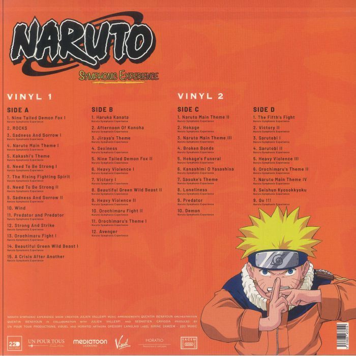 พร้อมส่ง🔥 แผ่นเสียง Vinyl LP Naruto Symphonic Experience (Soundtrack) [ใหม่และซีล SS]
