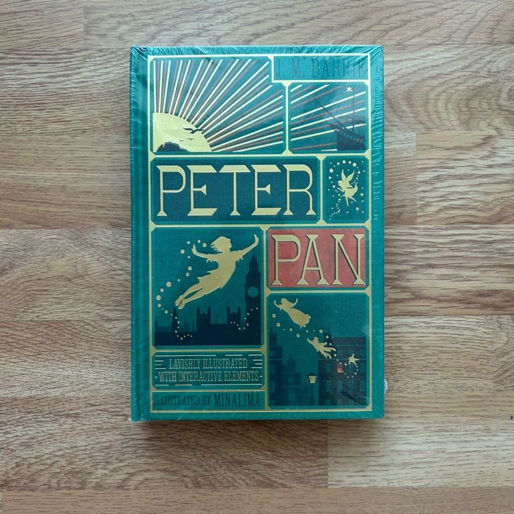 Hardcover Peter Pan (MinaLima Edition) (lllustrated with Interactive Elements) หนังสือ ปกแข็ง