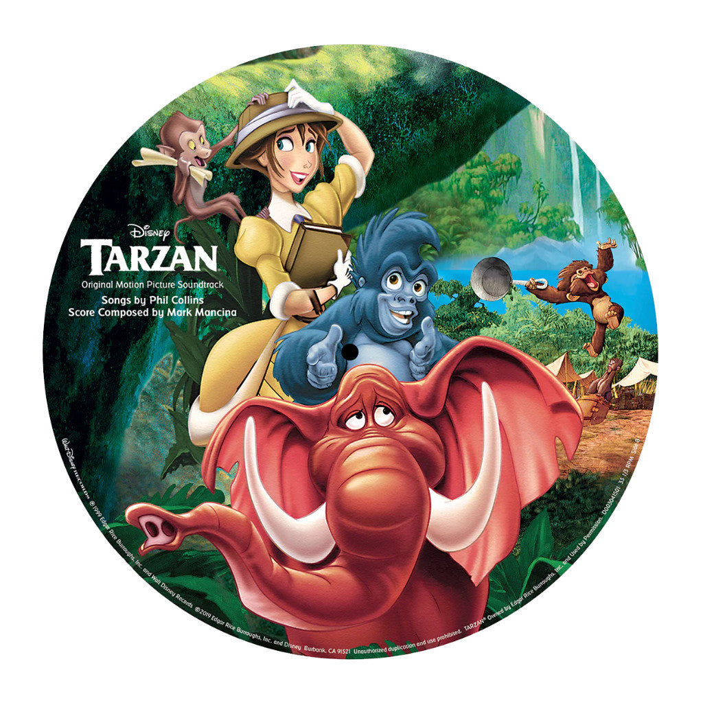 พร้อมส่ง🔥แผ่นเสียง vinyl Tarzan Soundtrack Picture Disc ไวนิล LP  [ใหม่และซีล SS]