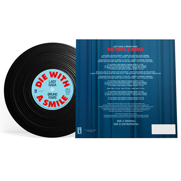 Preorder🔥 แผ่นเสียง vinyl Die With a Smile ไวนิล LP  [ใหม่และซีล SS]
