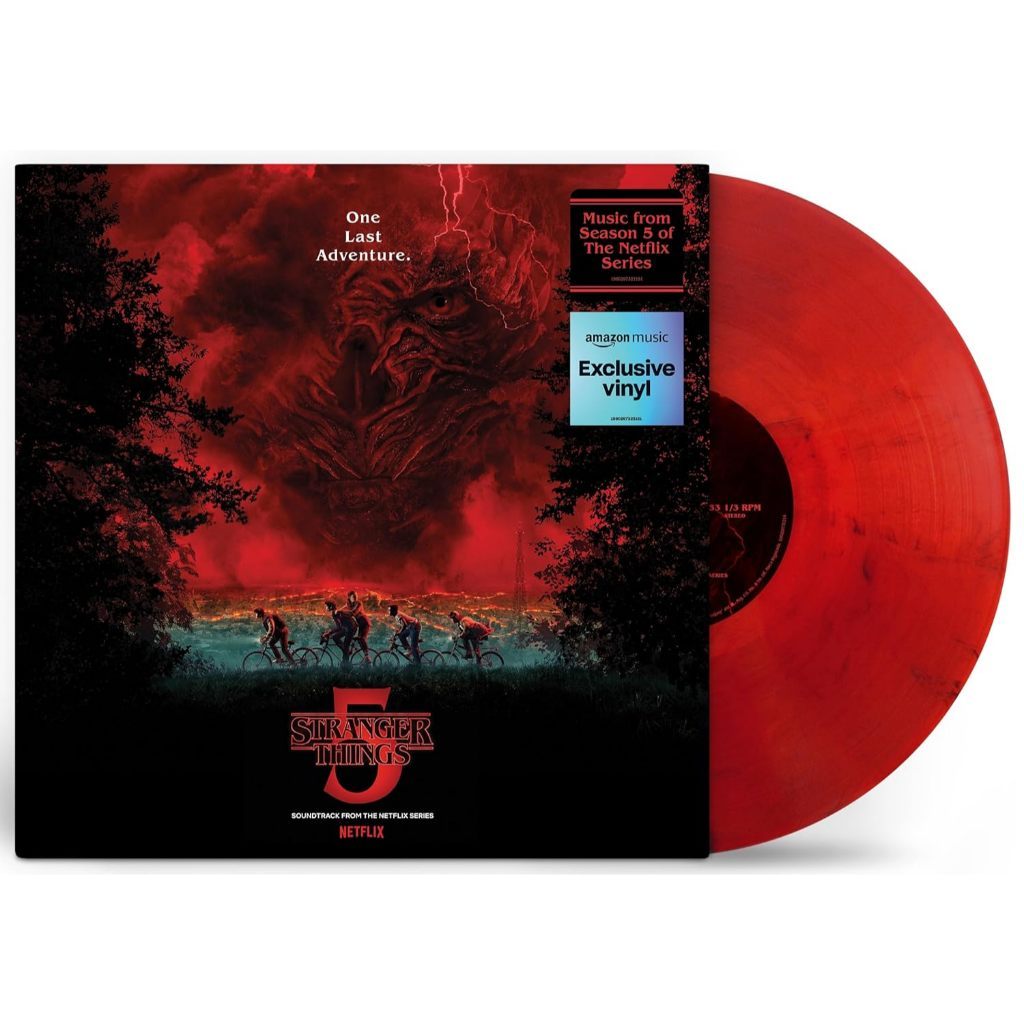 พร้อมส่ง🔥 แผ่นเสียง vinyl Stranger Things 5 Soundtrack ไวนิล LP  [ใหม่และซีล SS]