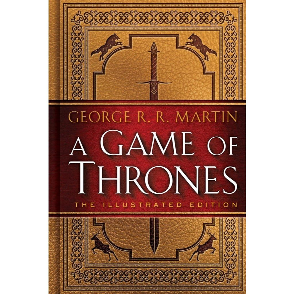 Hardcover A Game of Thrones: The Illustrated Edition by George R. R. Martin หนังสือ ปกแข็ง