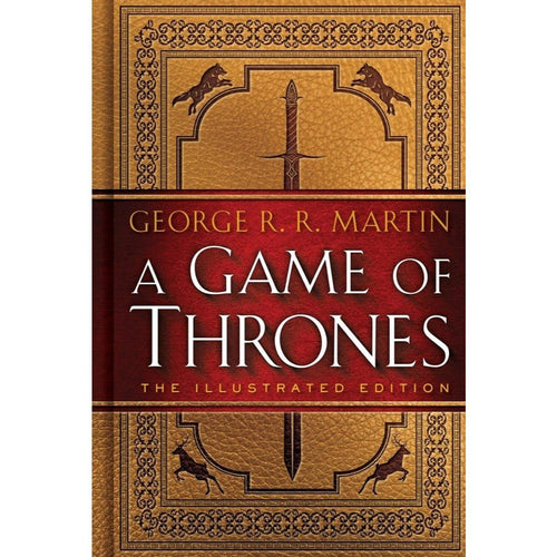 Hardcover A Game of Thrones: The Illustrated Edition by George R. R. Martin หนังสือ ปกแข็ง