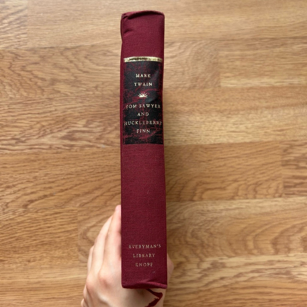 Hardcover Tom Sawyer & Huckleberry Finn by Mark Twain หนังสือ  ปกแข็ง