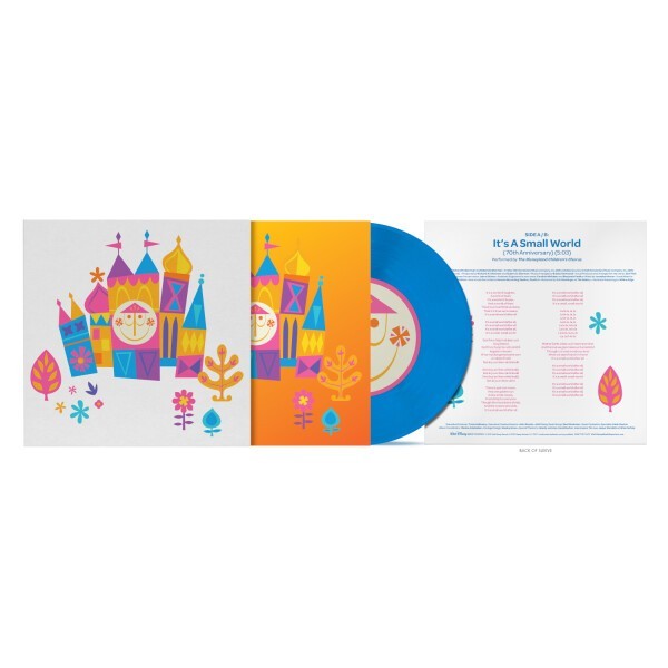 พร้อมส่ง🔥 แผ่นเสียง Vinyl LP It's A Small World 70th Anniversary 7" Vinyl Single แผ่นไวนิล [ใหม่และซีล SS]