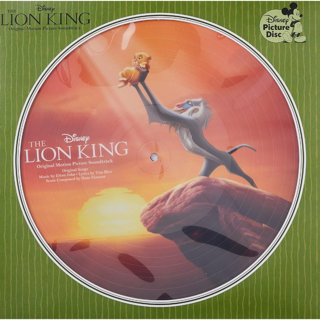 พร้อมส่ง🔥 แผ่นเสียง Vinyl LP The Lion King Picture Vinyl แผ่นไวนิล [ใหม่และซีล SS]