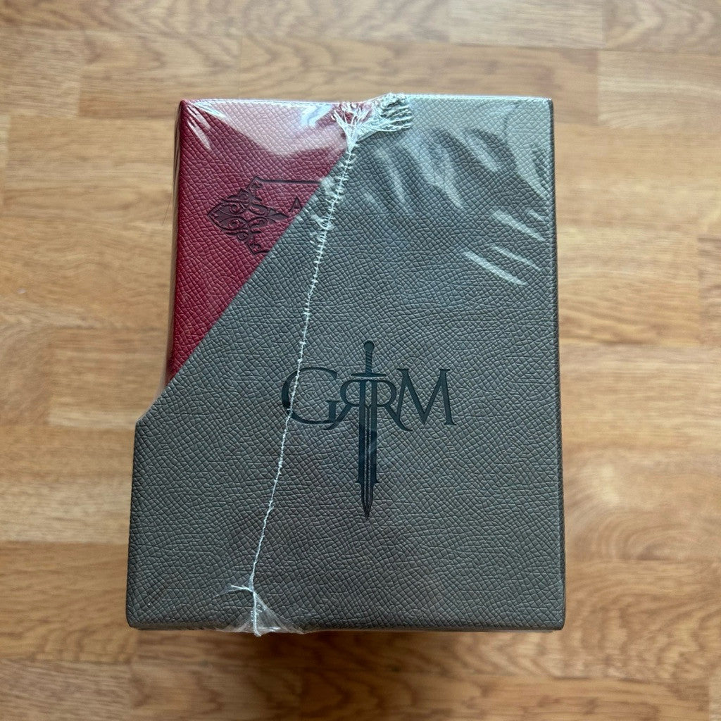 Box Set Hardcover A Game of Thrones (Song of Ice and Fire Series) Set of 5 books หนังสือ ปกแข็ง