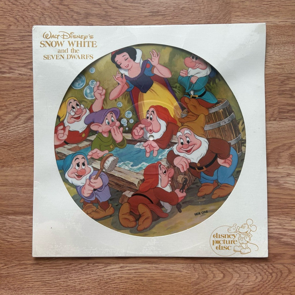 พร้อมส่ง🔥 แผ่นเสียง Vinyl LP Walt Disney's Snow White And The Seven Dwarfs Picture Disc แผ่นไวนิล [ใหม่และซีล SS]