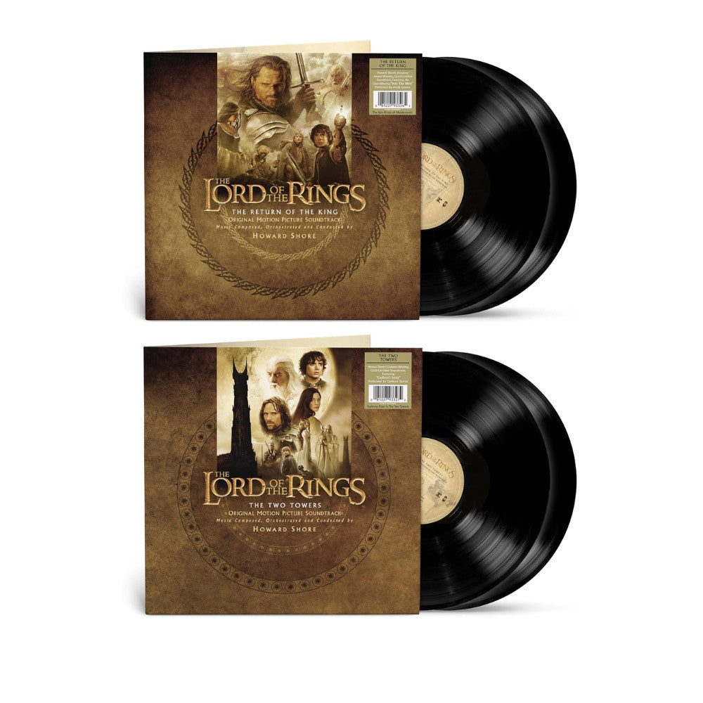 พร้อมส่ง🔥 แผ่นเสียง Vinyl LP Lord Of The Rings - The Return of the King / The Two Towers แผ่นไวนิล [ใหม่และซีล SS]