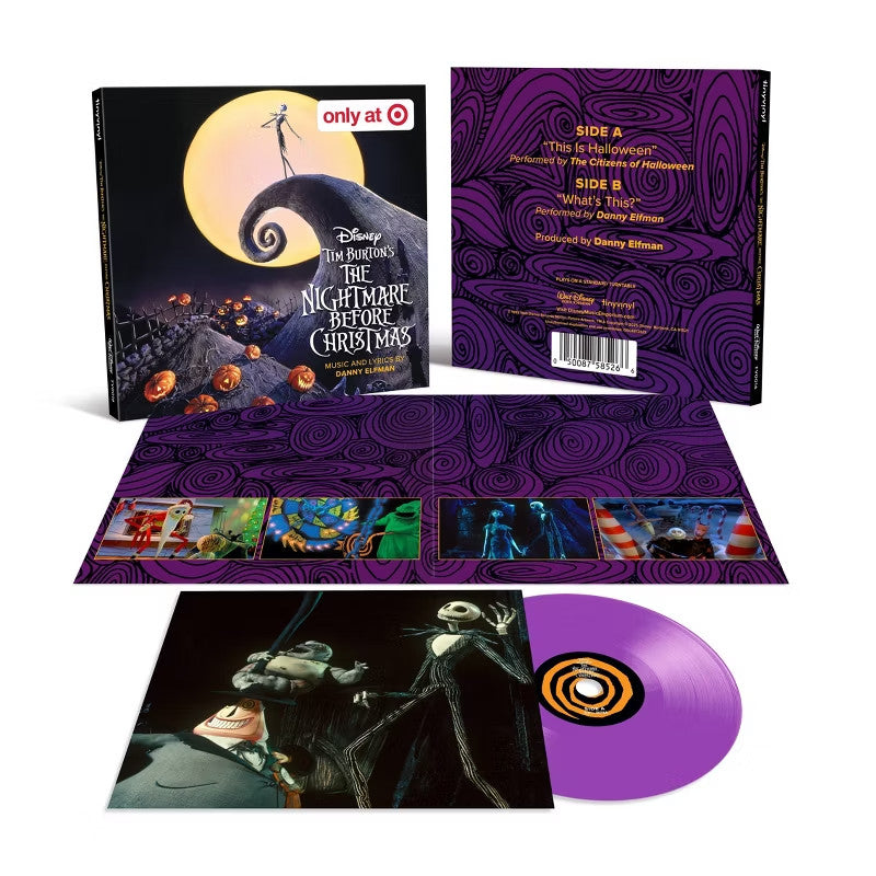พร้อมส่ง🔥Danny Elfman - The Nightmare Before Christmas Tiny Vinyl Edition  แผ่นเสียง  [ใหม่และซีล SS]
