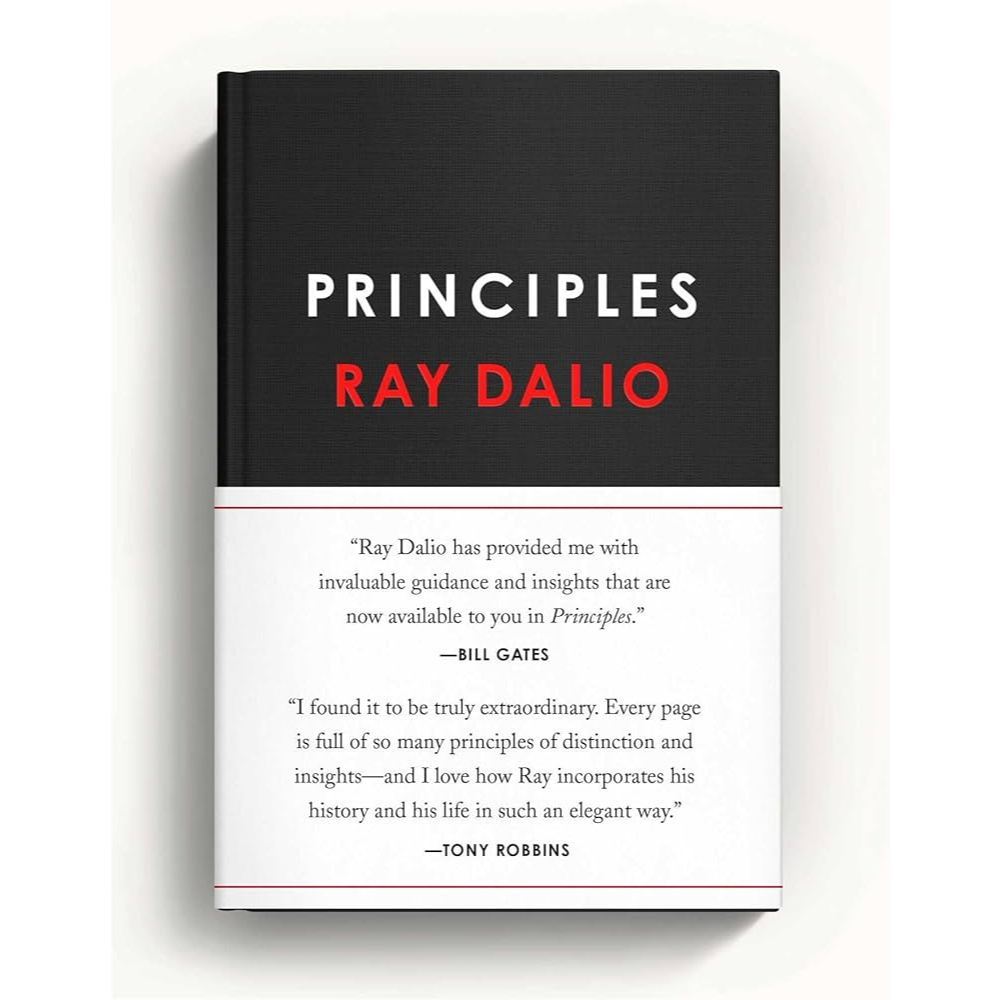 Hardcover Ray Dalio - Principles : Life and Work หนังสือ ปกแข็ง
