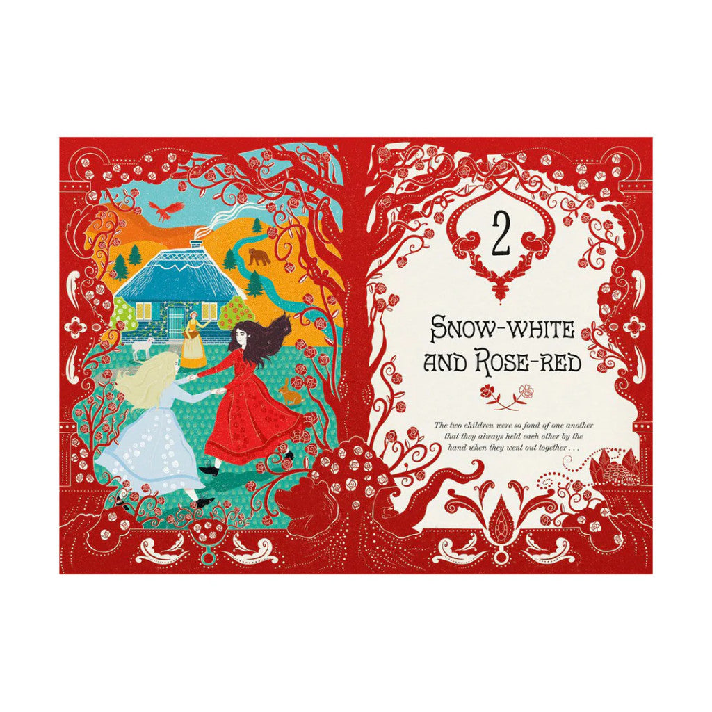 Hardcover Snow White and Other Grimms' Fairy Tales (MinaLima Edition) หนังสือ ปกแข็ง