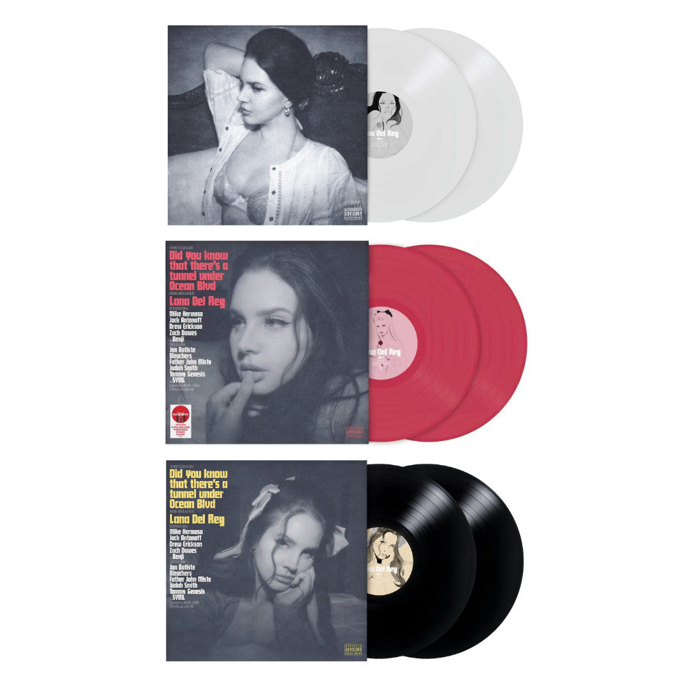 พร้อมส่ง🔥 แผ่นเสียง Vinyl Lana Del Rey - Did you know that there’s a tunnel under Ocean Blvd LP [ใหม่และซีล SS]