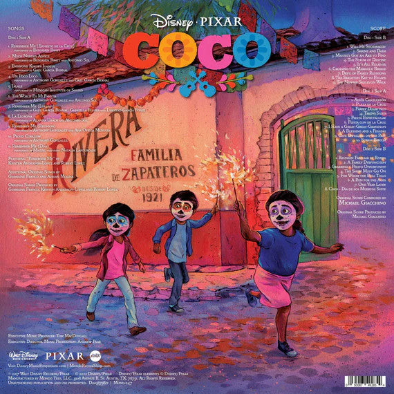 พร้อมส่ง🔥แผ่นเสียง Vinyl LP  Coco Original Soundtrack Mondo Vinyl 2LP ไวนิล [ใหม่และซีล SS]