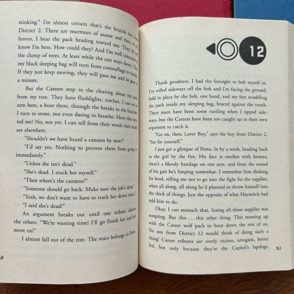 Hardcover The Hunger Games Trilogy Book Set ชุดหนังสือเกมล่าชีวิต 3 เล่มจบ