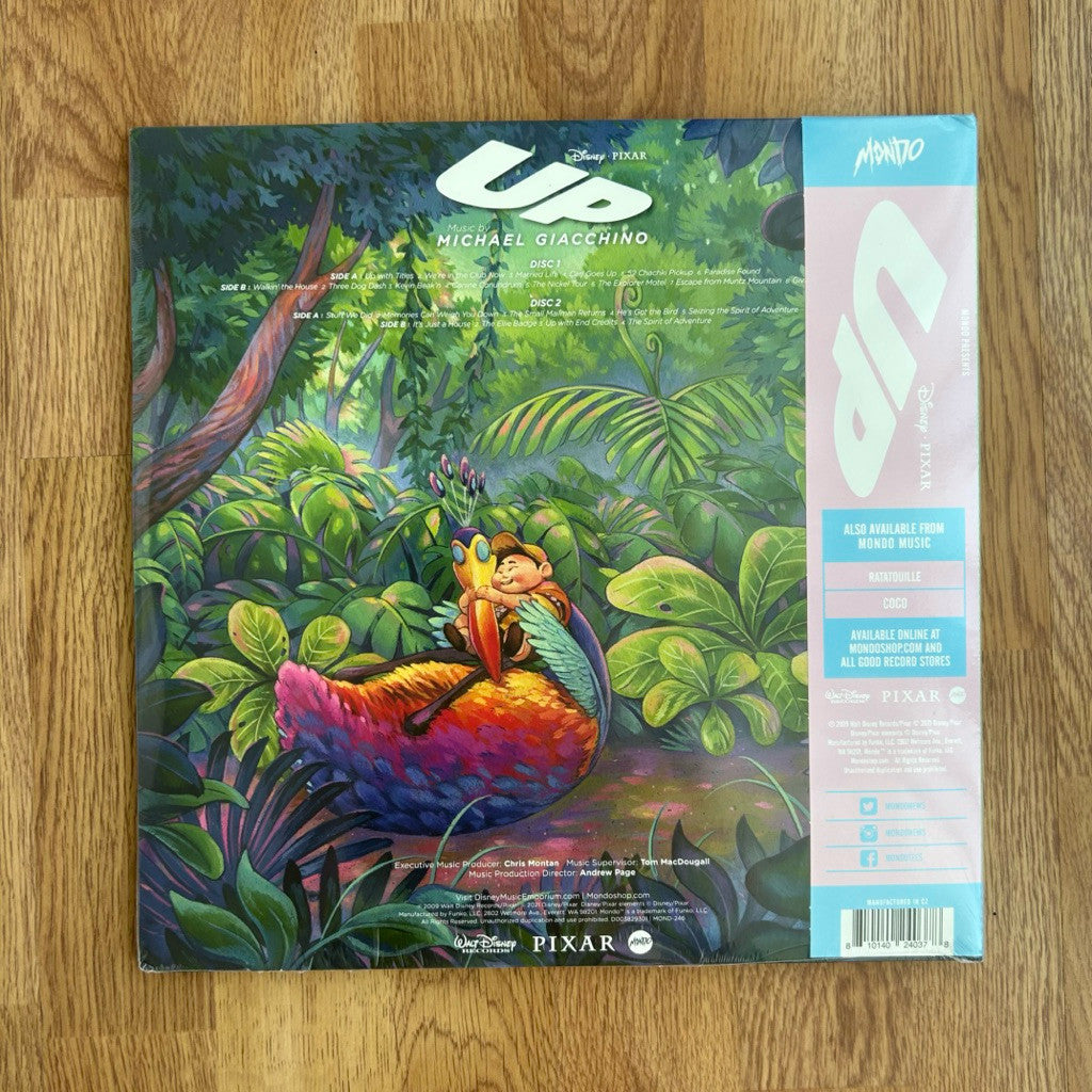พร้อมส่ง🔥 แผ่นเสียง Vinyl LP Michael Giacchinos - UP! Original  Soundtrack Mondo แผ่นไวนิล [ใหม่และซีล SS]
