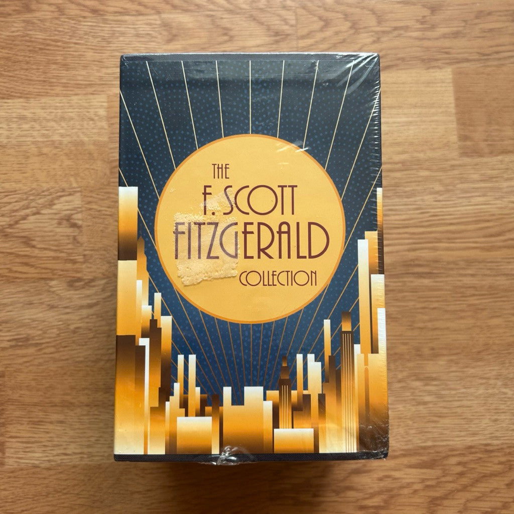 5 Hardcover Books Box Set of F. Scott Fitzgerald - The Great Gatsby, The Side of Paradise etc ชุดหนังสือ ปกแข็ง 5 เล่ม